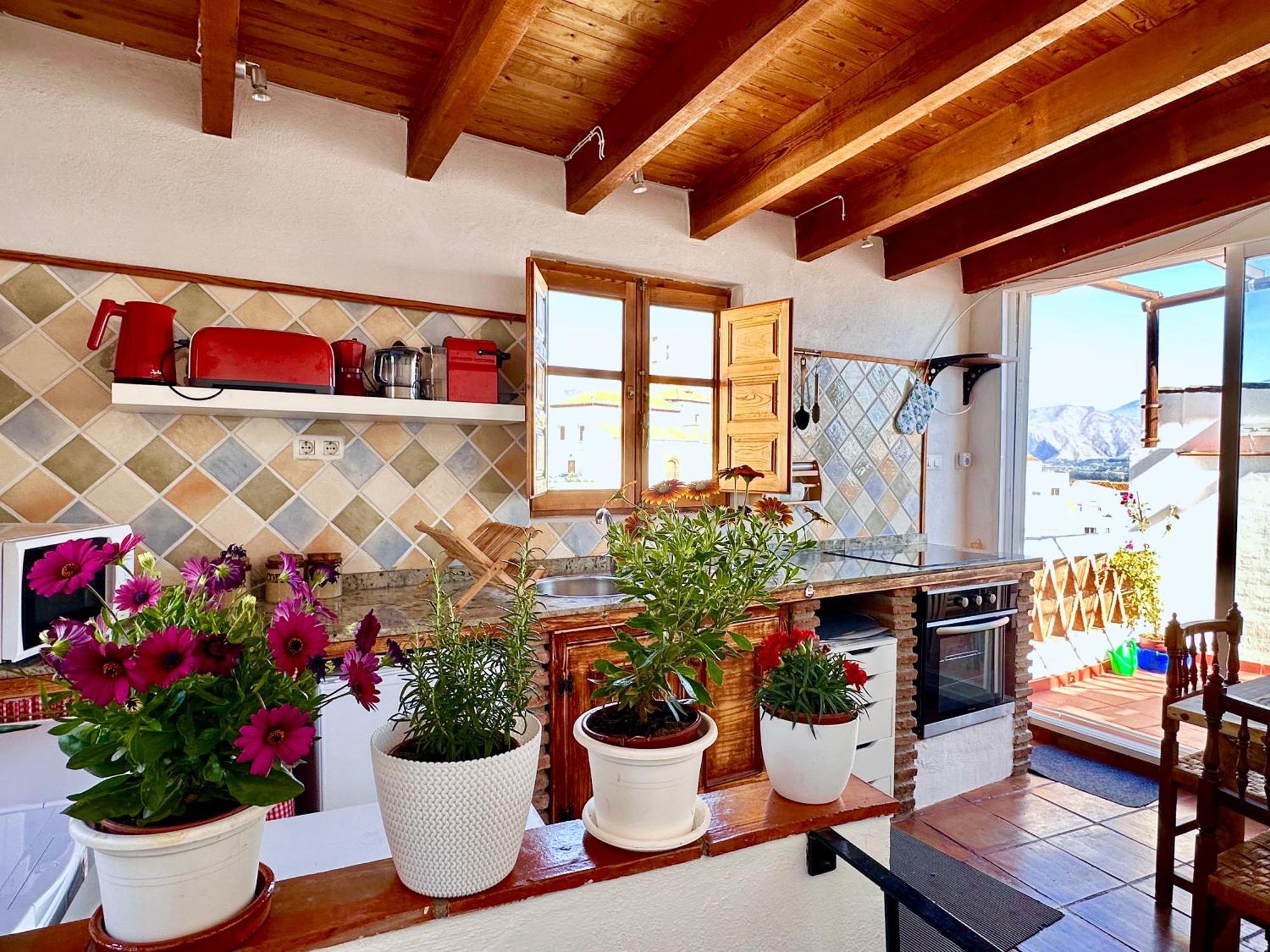 Casa Alfar Con Terrazas Unicas En El Casco Antiguo Hotell Salobreña Eksteriør bilde