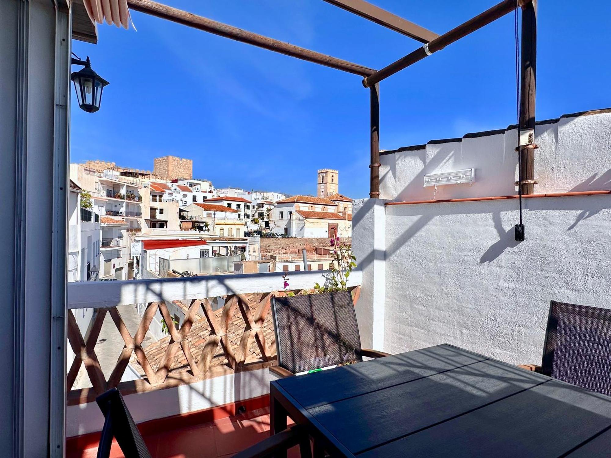 Casa Alfar Con Terrazas Unicas En El Casco Antiguo Hotell Salobreña Eksteriør bilde